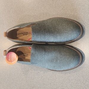 Comfortiva‎ Charcoal Slip-On Loafers